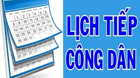 Thông báo lịch tiếp công dân của TTYT huyện Nho Quan năm 2024